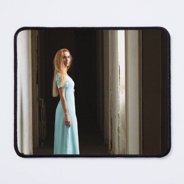 Item preview, Lady standing in an abandoned house designed and sold by dkarav.