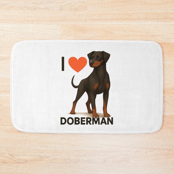Item preview, I love Doberamn. designed and sold by PabDam.