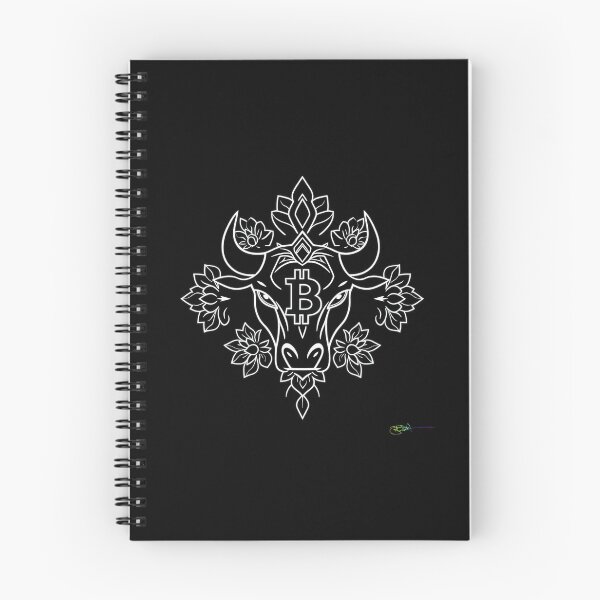 Item preview, Bitcoin Floral Shield Line Art – Futuristic Crypto Commander Artwork designed and sold by Benito Del Ray.