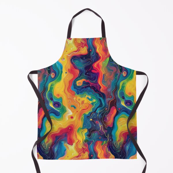 Item preview, Rainbow Psyche – Liquid Color Swirl designed and sold by weirdfishes123.