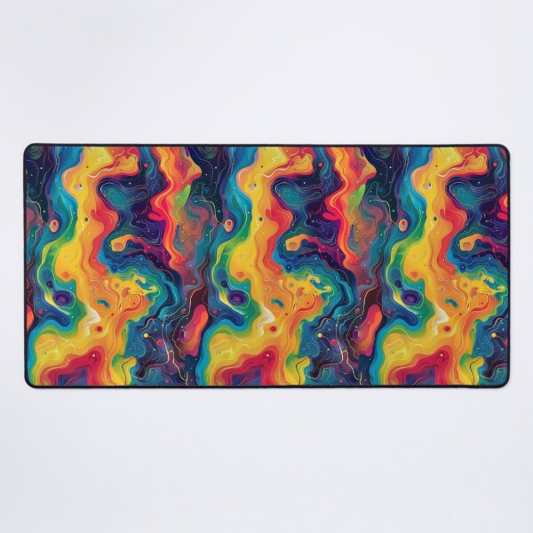Item preview, Rainbow Psyche – Liquid Color Swirl designed and sold by weirdfishes123.