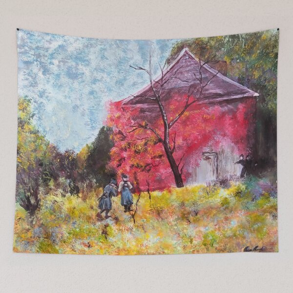 Item preview, Pintura impressionista designed and sold by Aquarelastudio.