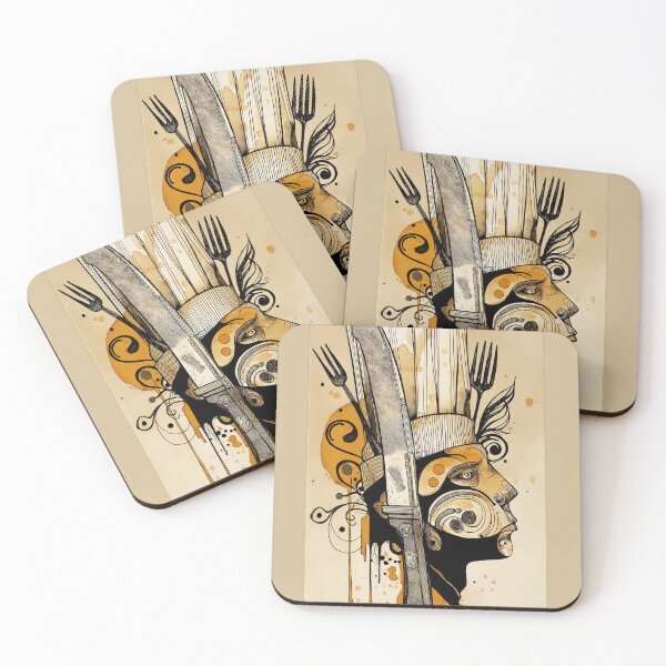 Item preview, Chef Art Culinary Sepia Tone designed and sold by ChefsSpicyFits.
