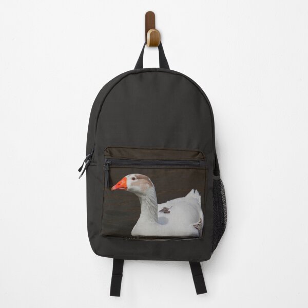 Item preview, Duck, white and brown with an orange beak designed and sold by Production Art Manon Meilleur.
