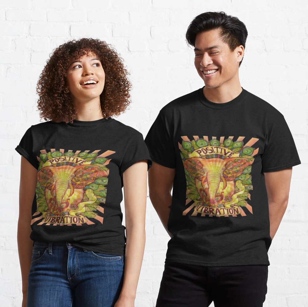 Positive Vibrations Tie-Dye T-Shirt