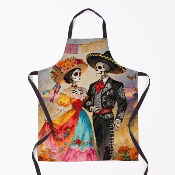 Item preview, Catrina and Mexican Charro, Dia de los Muertos, Mexico. designed and sold by SoniaSarkali.