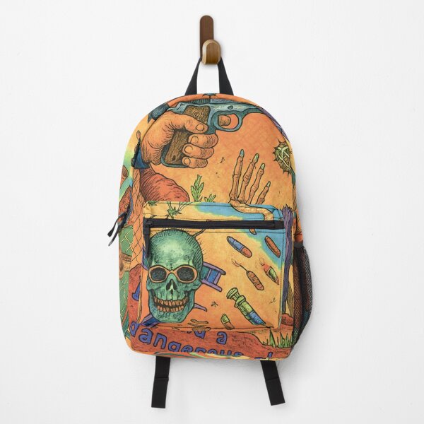 Item preview, I FOUND A DANGEROUS PLACE! SURREAL ARTWORK designed and sold by Thomas Hill Art.
