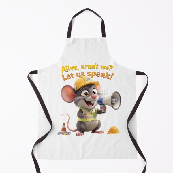 Item preview, Funny Zippy Mouse Construction T-Shirt designed and sold by Zippy Creation.