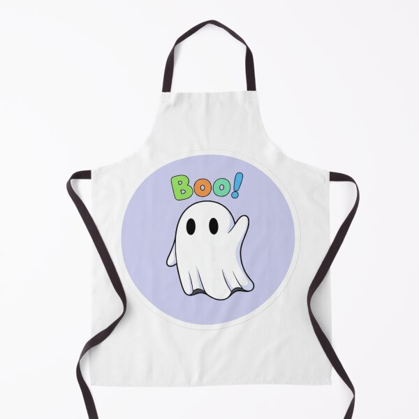 Item preview, Boo!" Ghost Illustration. Cute Waving Ghost designed and sold by ZyVoAli.