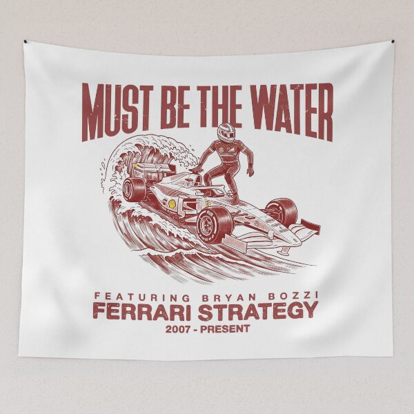 Item preview, "Must Be The Water" Ferrari Strategy designed and sold by Studio F1Grid.