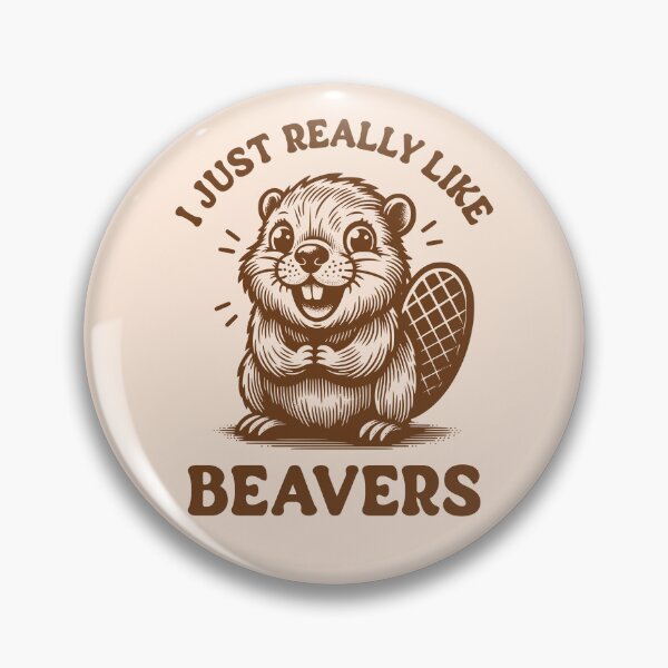 Item preview, I Just Really Like Beavers Funny Beaver Lover designed and sold by KLArtzStore.