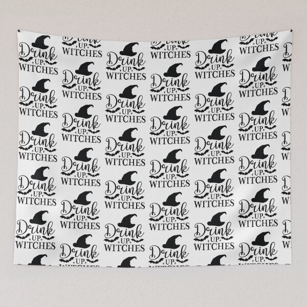 Item preview, Drink Up Witches - Funny Halloween Party Drinking Quote designed and sold by FuzionRaptor.