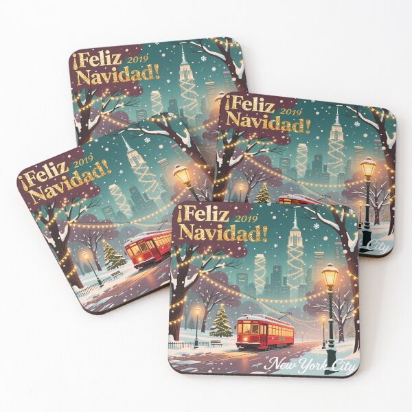 Item preview, Feliz Navidad 2019 en Nueva York  designed and sold by casamomo.