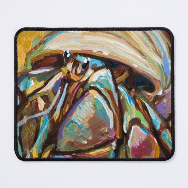 Item preview, Colorful Hermit Crab Painting designed and sold by myophobistoja.