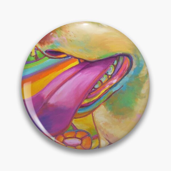 Item preview, Dog Daze of Summer Psychedelic Blond Labrador  designed and sold by myophobistoja.