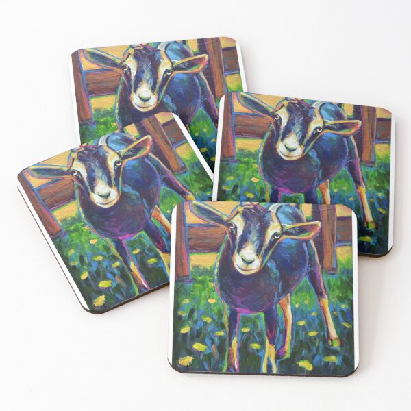 Item preview, Gertie the Black Farm Goat  designed and sold by myophobistoja.