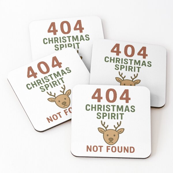 Item preview, 404 Christmas Spirit Not Found designed and sold by Nuvijo.