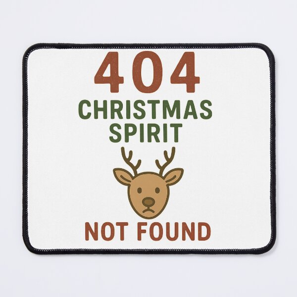 Item preview, 404 Christmas Spirit Not Found designed and sold by Nuvijo.