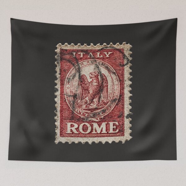 Item preview, Italy Postal Stamp - Rome designed and sold by Sketch-Shack.