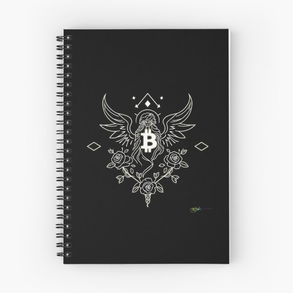Item preview, Bitcoin Winged Symbol Geometry – Futuristic Crypto Commander Artwork designed and sold by Benito Del Ray.