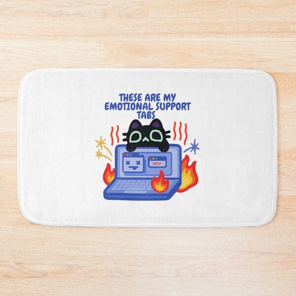 Item preview, These Are My Emotional Support Tabs designed and sold by SnorkleSupply.