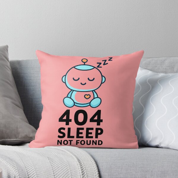 Item preview, 404 Sleep Not Found designed and sold by The Daily Sketchbook .