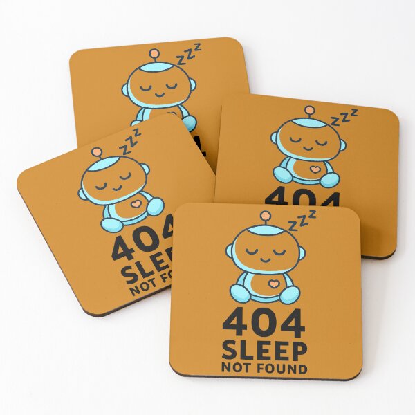 Item preview, 404 Sleep Not Found designed and sold by The Daily Sketchbook .