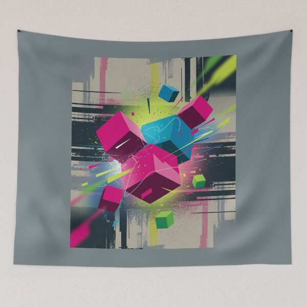 Item preview, Neon Tetris Strike designed and sold by SignumShop.