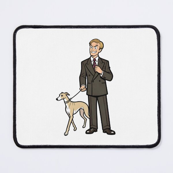 Item preview, I'M LISTENING.. High Brow Seattle Cuties - Niles - Two Dozen and One Greyhounds designed and sold by CleverCulture.