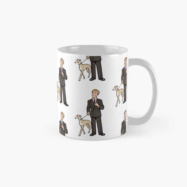 Item preview, I'M LISTENING.. High Brow Seattle Cuties - Niles - Two Dozen and One Greyhounds designed and sold by CleverCulture.
