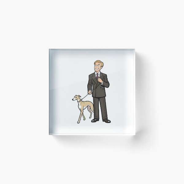 Item preview, I'M LISTENING.. High Brow Seattle Cuties - Niles - Two Dozen and One Greyhounds designed and sold by CleverCulture.