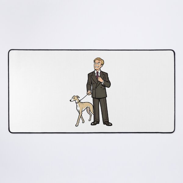 Item preview, I'M LISTENING.. High Brow Seattle Cuties - Niles - Two Dozen and One Greyhounds designed and sold by CleverCulture.