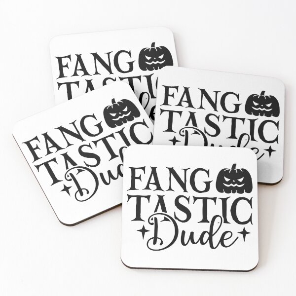 Item preview, Fang Tastic Dude - Funny Vampire Halloween Pun Design designed and sold by FuzionRaptor.