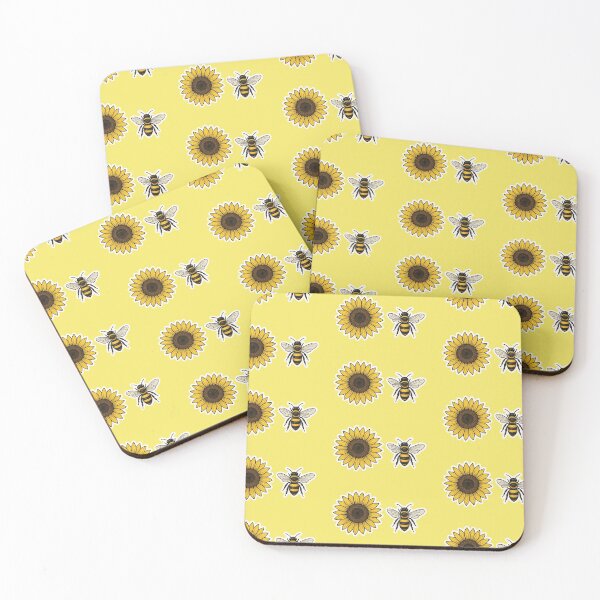 Item preview, Sunflower and Bee Matching Set designed and sold by imperiumpublicitario .