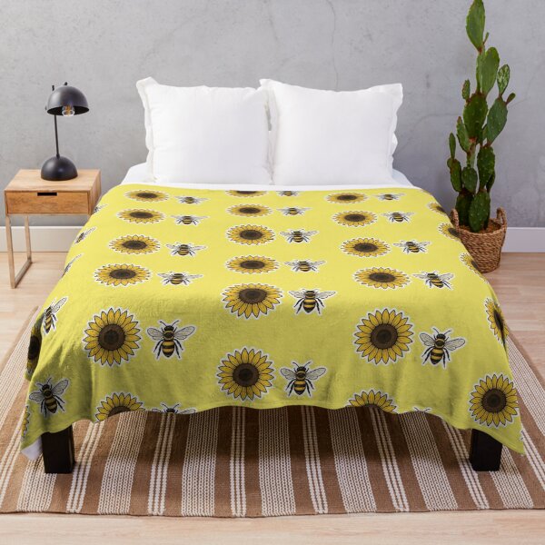 Item preview, Sunflower and Bee Matching Set designed and sold by imperiumpublicitario .