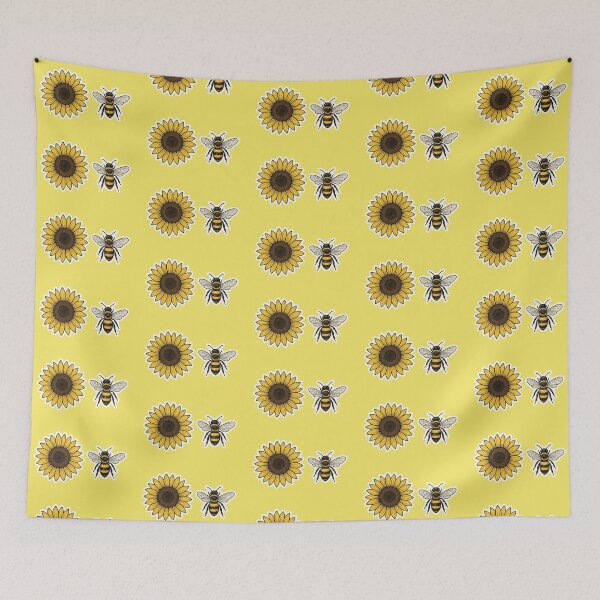 Item preview, Sunflower and Bee Matching Set designed and sold by imperiumpublicitario .