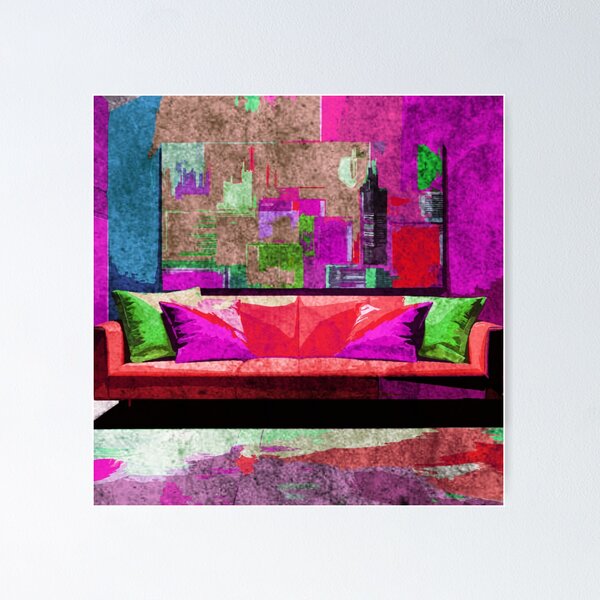Item preview, Abstract sofa designed and sold by kinpirks.