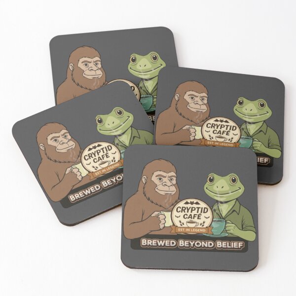 Item preview, Brewed Beyond Belief - Cryptid Cafe Collection designed and sold by Blaze & Trail Creative.