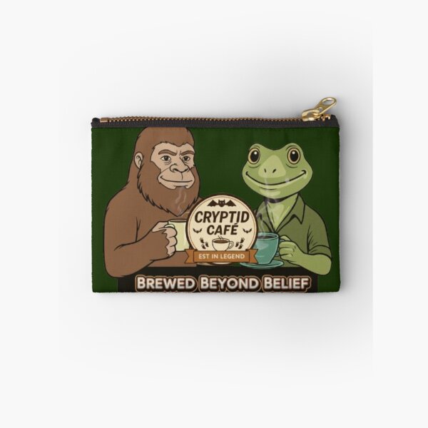 Aperçu de l'œuvre Brassé au-delà de toute croyance - Collection Cryptid Cafe créée et vendue par Blaze & Trail Creative.