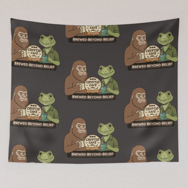 Item preview, Brewed Beyond Belief - Cryptid Cafe Collection designed and sold by Blaze & Trail Creative.