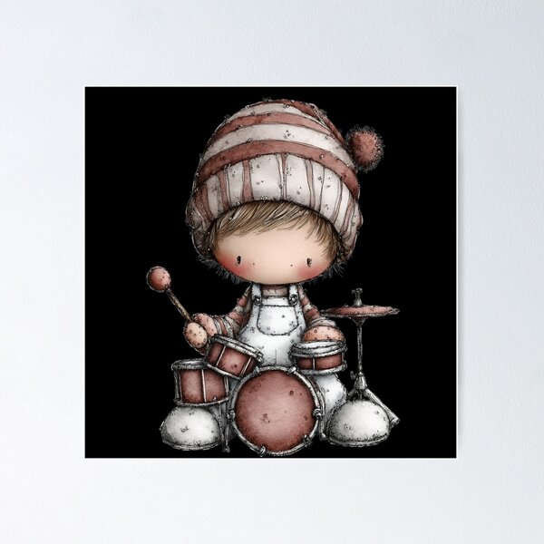 Item preview, Drummer Celebration designed and sold by ewrightmerch.