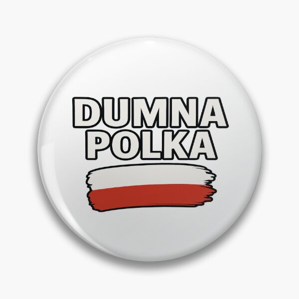 Item preview, Dumna Polka – Polish pride, a flag painted with a brush designed and sold by JOANNASKAH.
