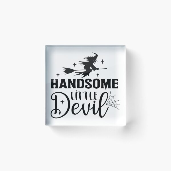 Item preview, Handsome Little Devil - Cute Baby Halloween Costume Pun designed and sold by FuzionRaptor.
