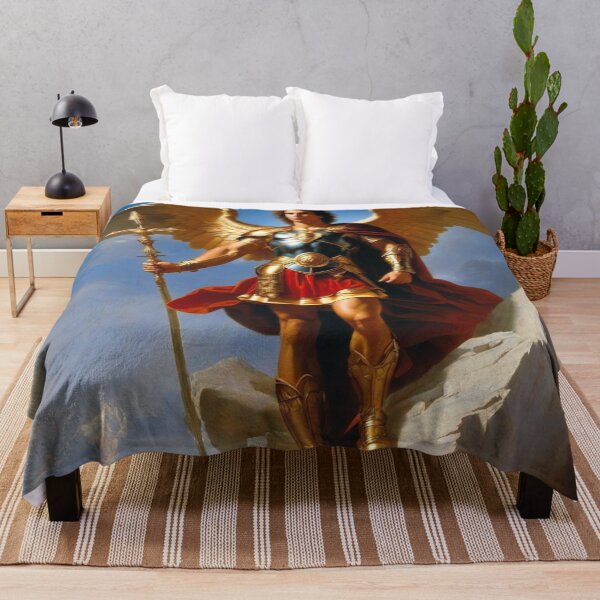 Item preview, Archangel Standing on Rocky Cliff designed and sold by afrancisCL.