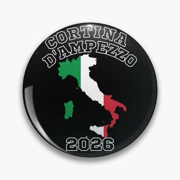 Item preview, Cortina D'Ampezzo Italy Flag Map 2026 designed and sold by legendaryskins.