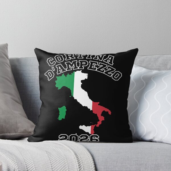 Item preview, Cortina D'Ampezzo Italy Flag Map 2026 designed and sold by legendaryskins.