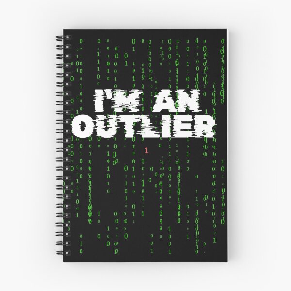 Item preview, Matrix BG I'm an Outlier  designed and sold by rebuZZ-Apparels-The Minimalistic Buzz.