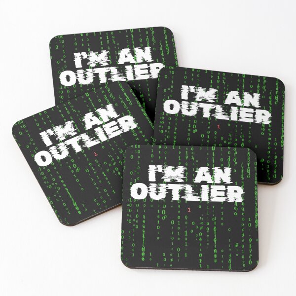 Item preview, Matrix BG I'm an Outlier  designed and sold by rebuZZ-Apparels-The Minimalistic Buzz.
