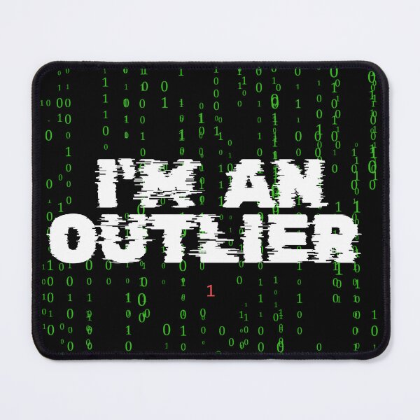 Item preview, Matrix BG I'm an Outlier designed and sold by rebuZZ-Apparels-The Minimalistic Buzz.