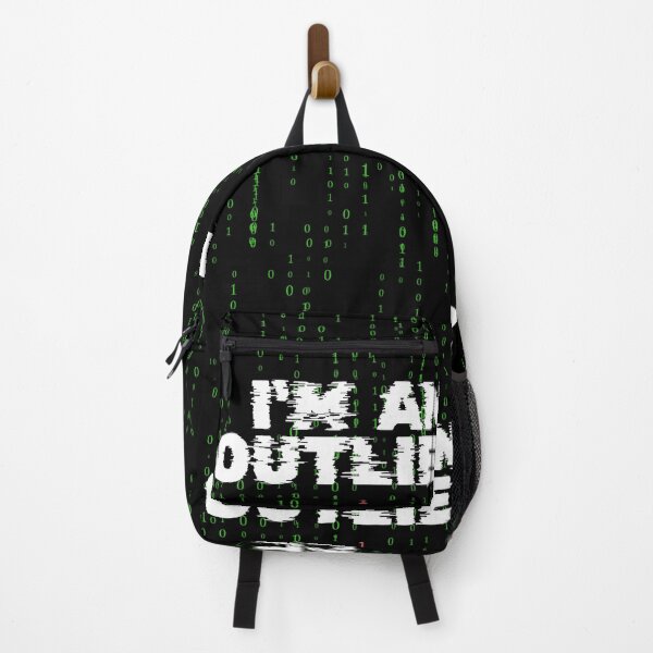 Item preview, Matrix BG I'm an Outlier designed and sold by rebuZZ-Apparels-The Minimalistic Buzz.